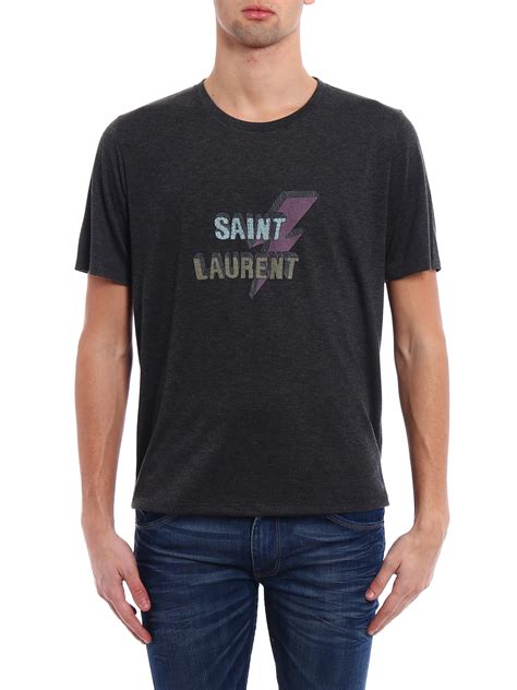 saint laurent t shirt lightning bolt